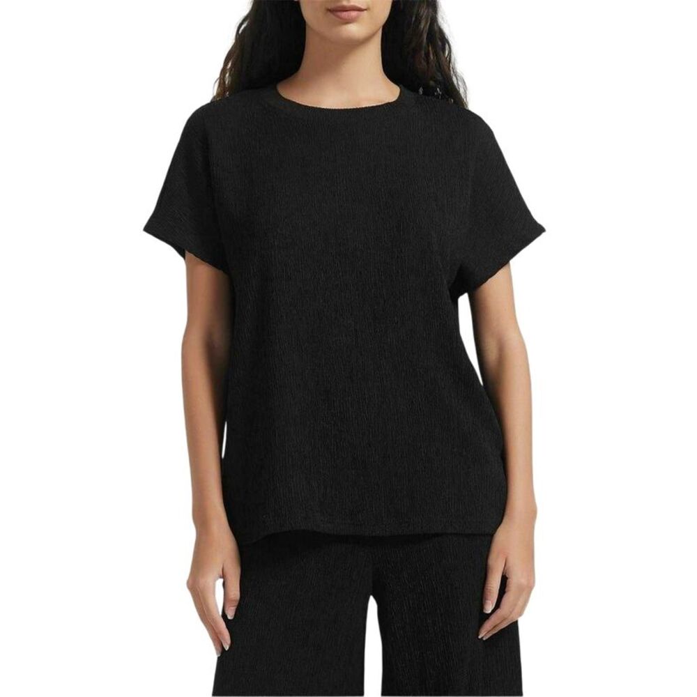 Be You Womens/Ladies Relaxed Fit Co-ord Set / Black